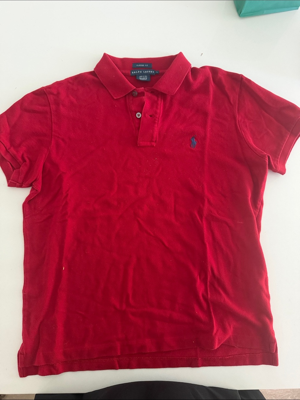 Ralph Lauren Red classic fit polo